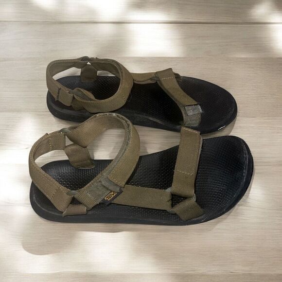 ✨Teva Men’s Original Universal Canvas Green Sz 11 Sandals✨ main image 5